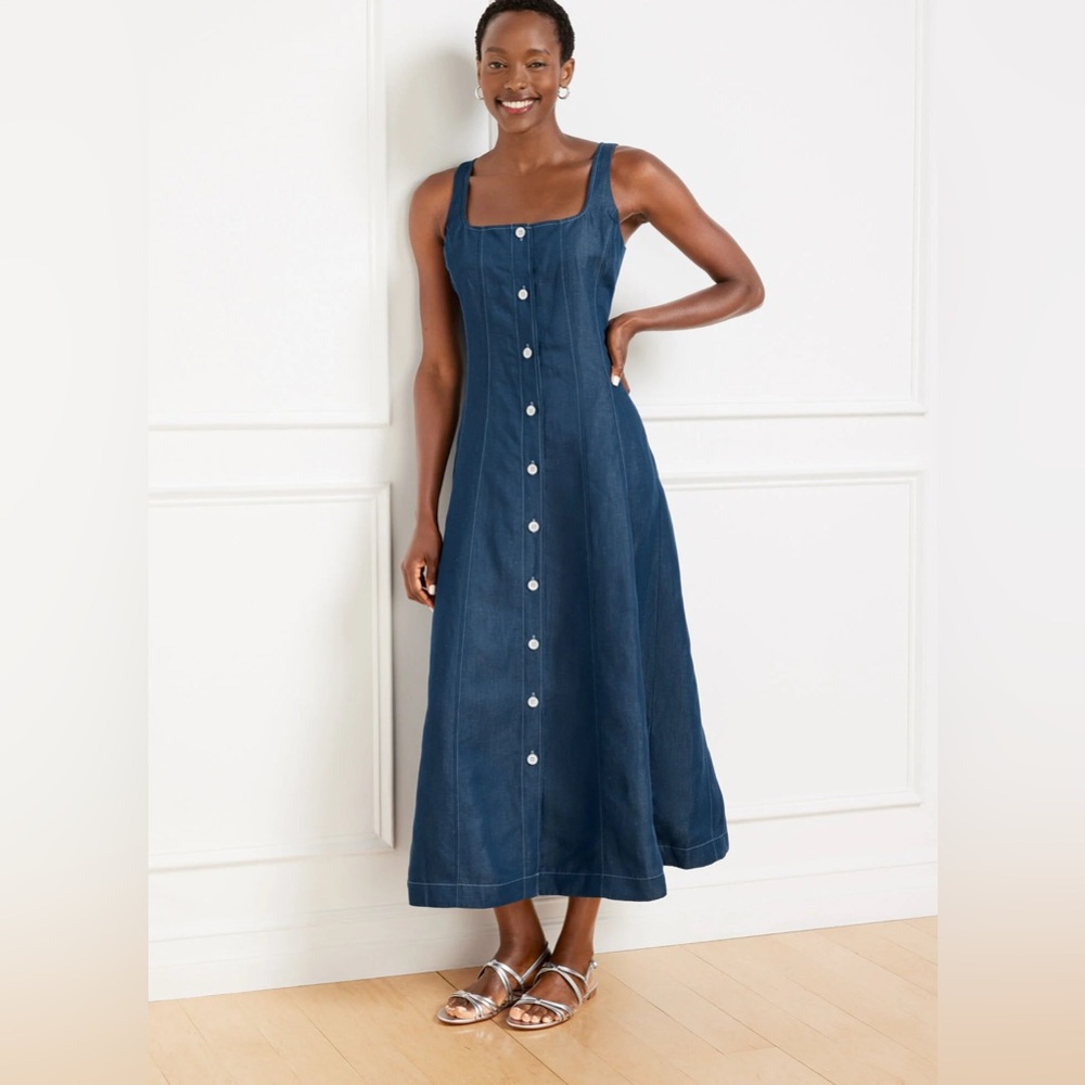 Talbots Blue Dress